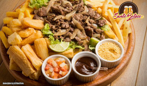 Tábua do Santo para 2 pessoas na Choperia Santo Boteco no Nações Shopping, válido de domingo a quinta com estacionamento gratuito*