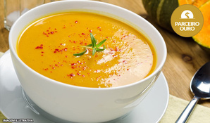 Essa você não vai perder! Buffet de caldos e sopas com acompanhamentos na Confraria Factory 971 válido de quarta a sexta