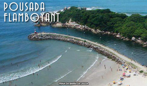 Barra da Lagoa/Florianópolis/SC: 2 noites para 2 pessoas e 1 criança* na Pousada Flamboyant em até 12x no cartão*, desfrute do melhor da vida