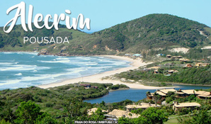 Praia do Rosa/Imbituba/SC: Até 2 noites para 2 pessoas e 1 criança* com café da manhã na Pousada Alecrim a partir de R$ 134,99 em até 12x