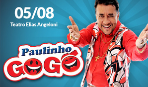 Quem não tem dinheiro, conta história! Da Praça é Nossa para o Meu Barato, show de comédia com Paulinho Gogó no Teatro Elias Angeloni