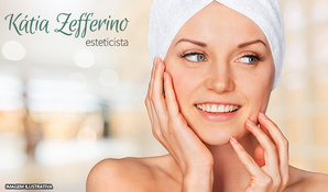 Peeling de diamante com máscara enzimática no Espaço Terapia e Estética Kátia Zeferino anexo ao Shopping Della