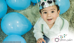 Lindas recordações! Book OU aniversário infantil OU formatura + fotos editadas em DVD com a Greice Luiz Fotografias a partir de R$ 220,00