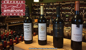Brasileiro ou Português? Escolha 1 entre 4 opções de vinhos Amarone Vinhos, garanta até 10 cupons a partir de R$ 26,99 em até 18 vezes no cartão*