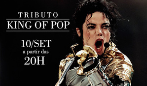 Musical tributo Rei do Pop Michael Jackson com Rodrigo Teaser na AM Master Hall no dia 10 de setembro a partir das 20h
