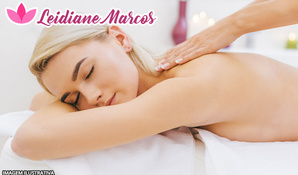 Pacote corporal completo com 8 sessões: endermo, massagem modeladora, manta térmica, pump up, esfoliação corporal e ultrassom na Leidiane Marcos