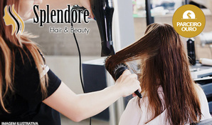 Hidratação e reparação para cabelos secos: Nutrição Intensa Alfaparf Milano de reposição lipídica + lavado + escova na Splendore Hair & Beauty, válido de terça a sábado