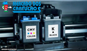 Recarga de cartuchos preta ou colorida no conceituado Mercado dos Cartuchos