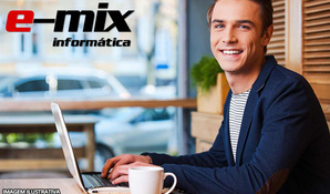 Formatação completa de computador ou notebook com instalação de antivírus e diversos programas operacionais na E-Mix Informática no centro de Criciúma