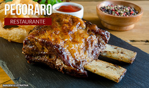 Noite da Costela! Costela bovina e suína na brasa com buffet de acompanhamentos, válido de quarta a sábado no Pegoraro Restaurante