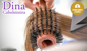 De uma renovada no visual! Escova semi definitiva japonesa com carga de queratina, brushing e finalizantes no Salão Dina Cabeleireira no centro de Criciúma