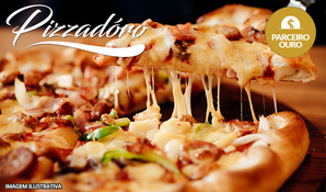 Desde 1996! Rodízio de pizzas forno à lenha, buffet livre de lasanhas, massas, saladas e acompanhamentos na Pizzaria Pizzadoro, em anexo ao Criciúma Shopping com playground