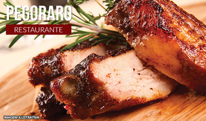 Noite da Costela! Costela bovina e suína na brasa com buffet de acompanhamentos, válido de quarta a sábado no Pegoraro Restaurante