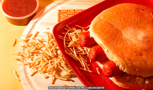 THE BEST DOGUERIA GOURMET: 2 hot dogs salgados prensados OU combo de 2 hot dogs prensados com 1 salgado e 1 doce